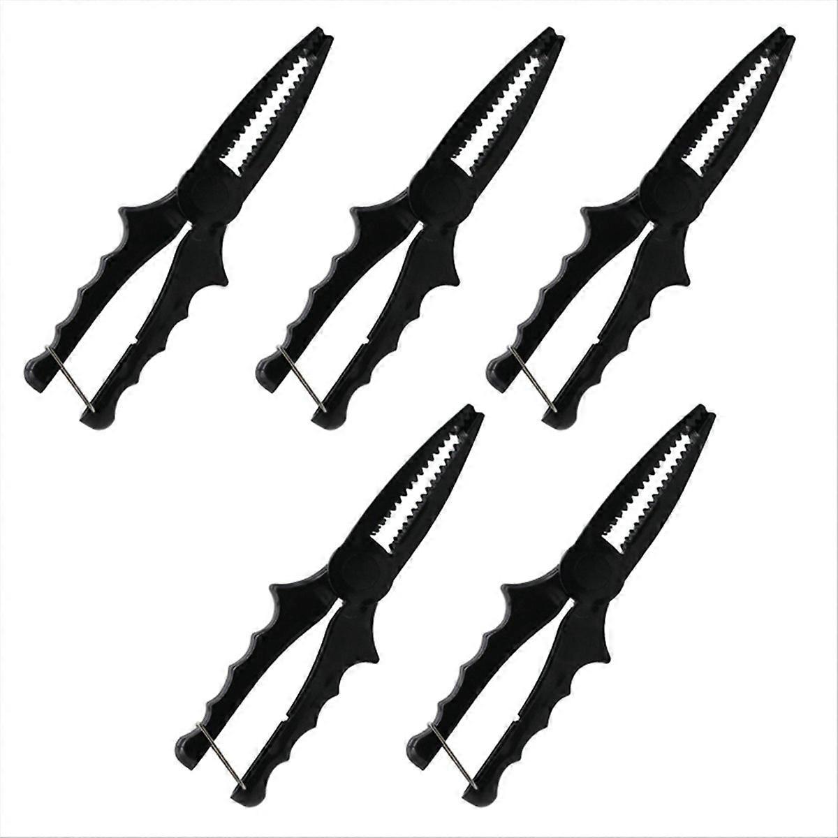 Plastic Clamp Fish Pliers Small Fish Clamp Fish Controller Black
