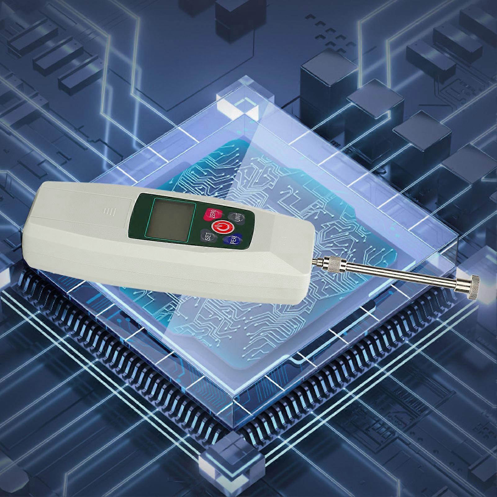 Digital Force Gauge High Accuracy 500N 50kg 110bf 1800Oz Push and Pull Compressed Load Meter 