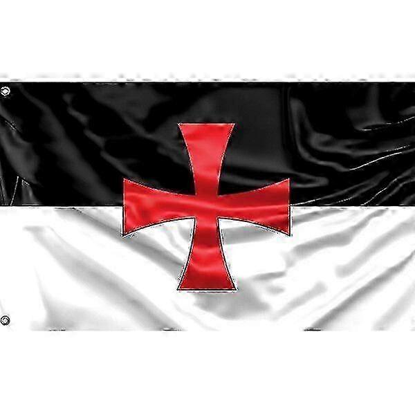 Knight Templar Flag Unique Design 3x5 Ft / 90x150 cm4x6Ft/120x180 cm size TTQ11
