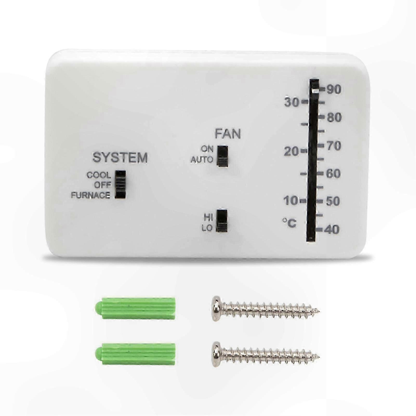 Analog RV Thermostat, Heat/Cool Replacement for Dometic 3106995.032 Edition 072