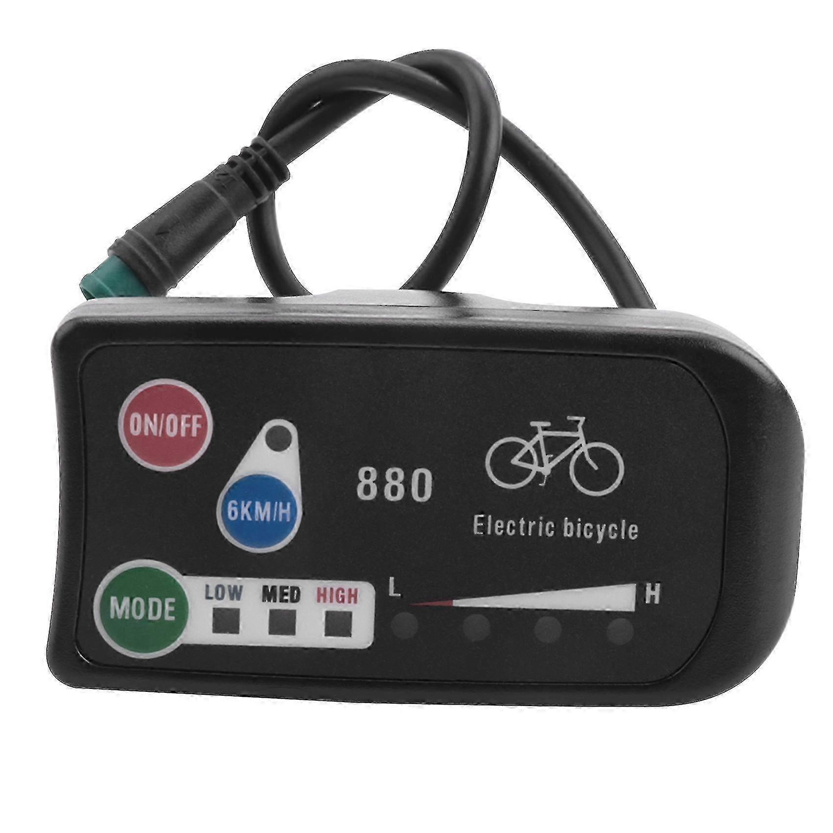 LCD display for electric bicycle Ligent 36v 48v waterproof control panel