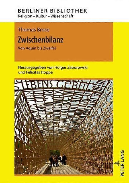 Zwischenbilanz by Thomas Brose Hardback Book