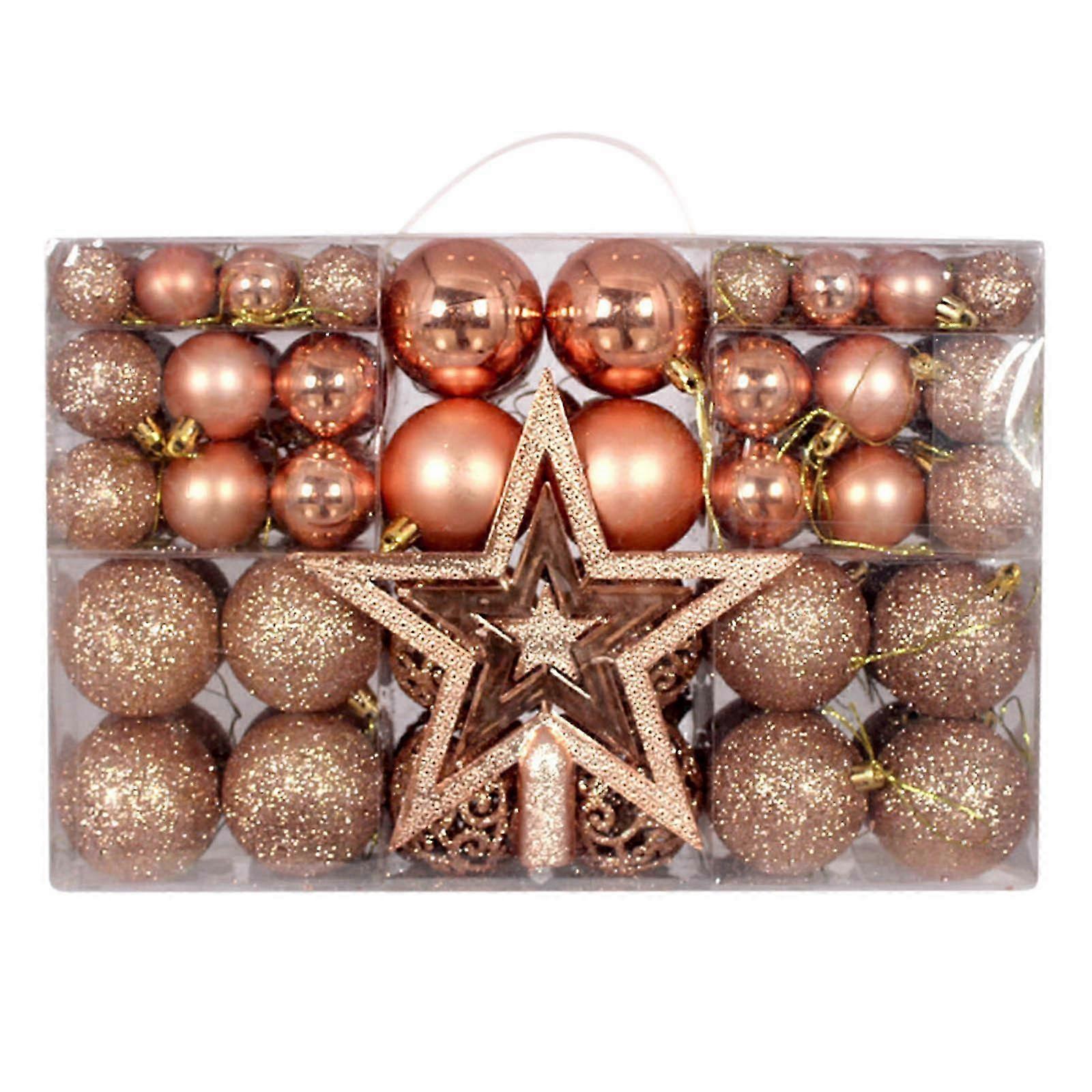 Tree ornaments collection 101PCS for Christmas decoration assorted styles