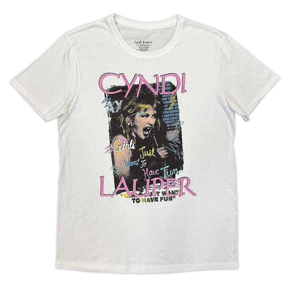 Cyndi Lauper Singing T Shirt
