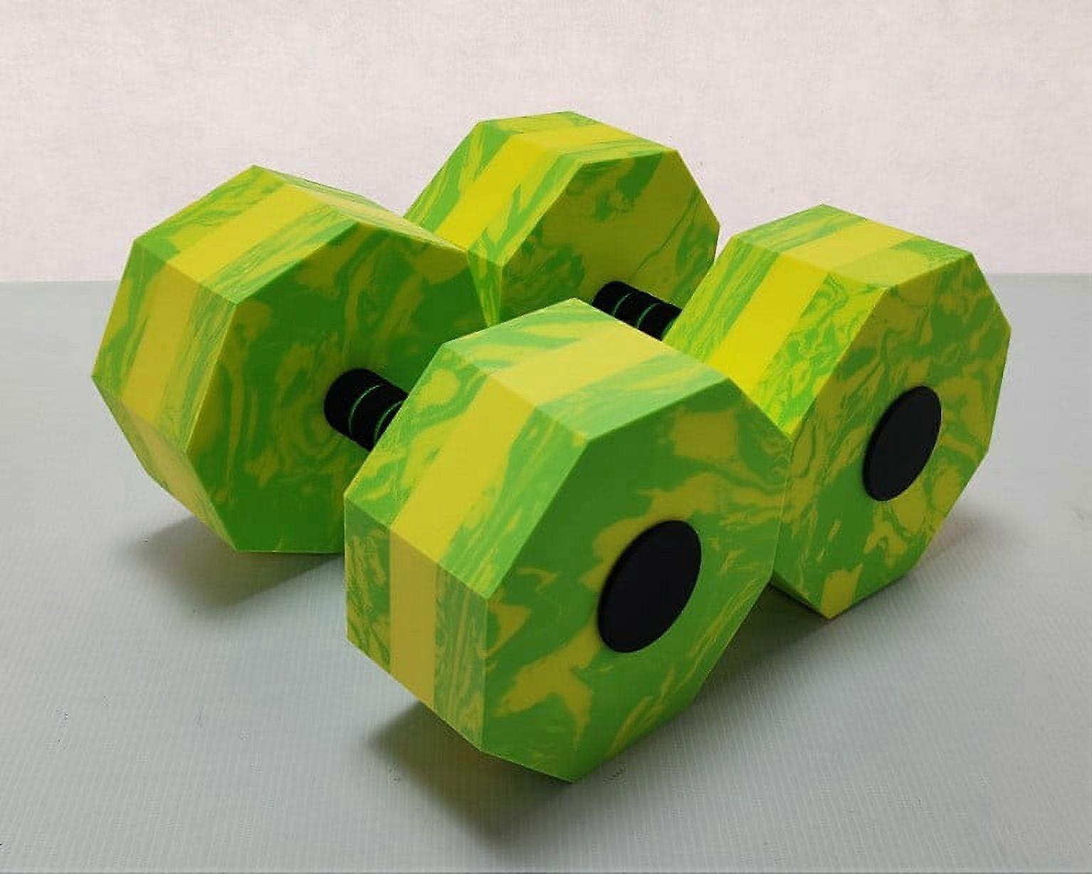 YiFudd Water EVA Dumbbell Camouflage Circular Floating Fitness Dumbbells