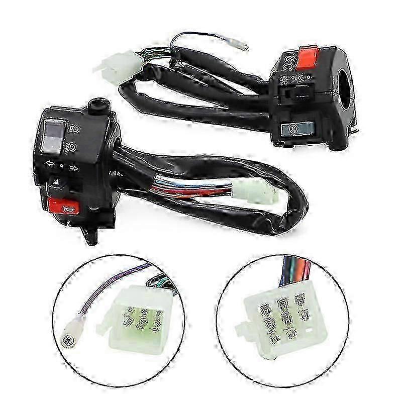 For YAMAHA XV250 Virago STYLE HANDLEBAR SWITCH BLOCK ASSY START HEADLIGHT INDICATOR HORN