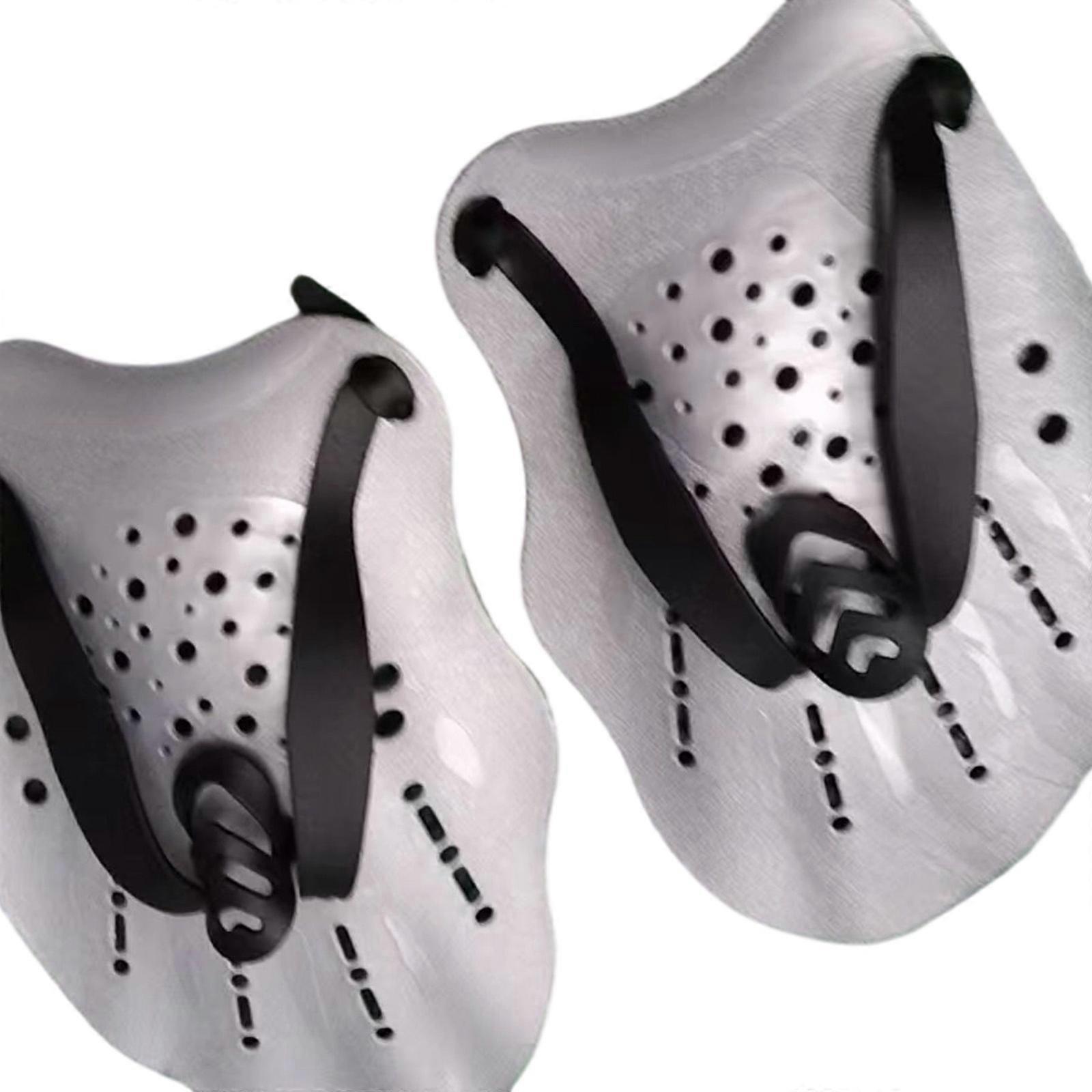 Multipurpose Swim Training Gear Slip Force In Pool Or Open Water  silver