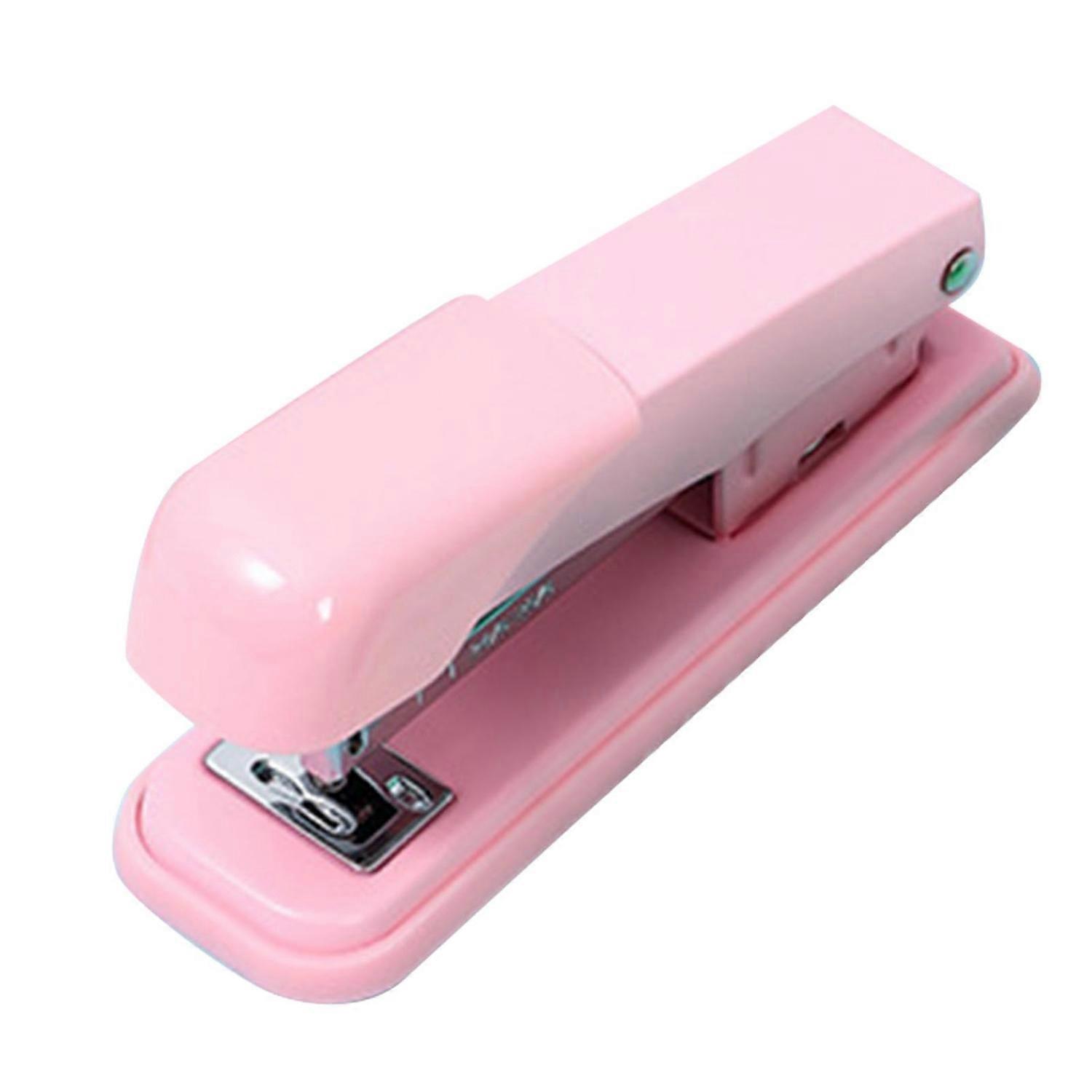 Office Stapler for 24/6 26/6 60mm Depth Ergonomic Effortless Desktop Stapler for Student Teacher Ros