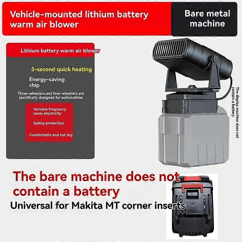 Compact Electric Heater with Smart Temp Control & Low Noise