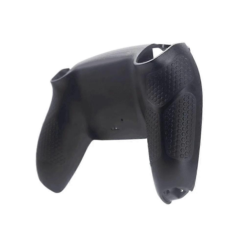 Bottom Back Shell for PS5 BDM-010/020/030/040/050 Controller Replacement Anti-Slip Grip for PS5 Controller Black