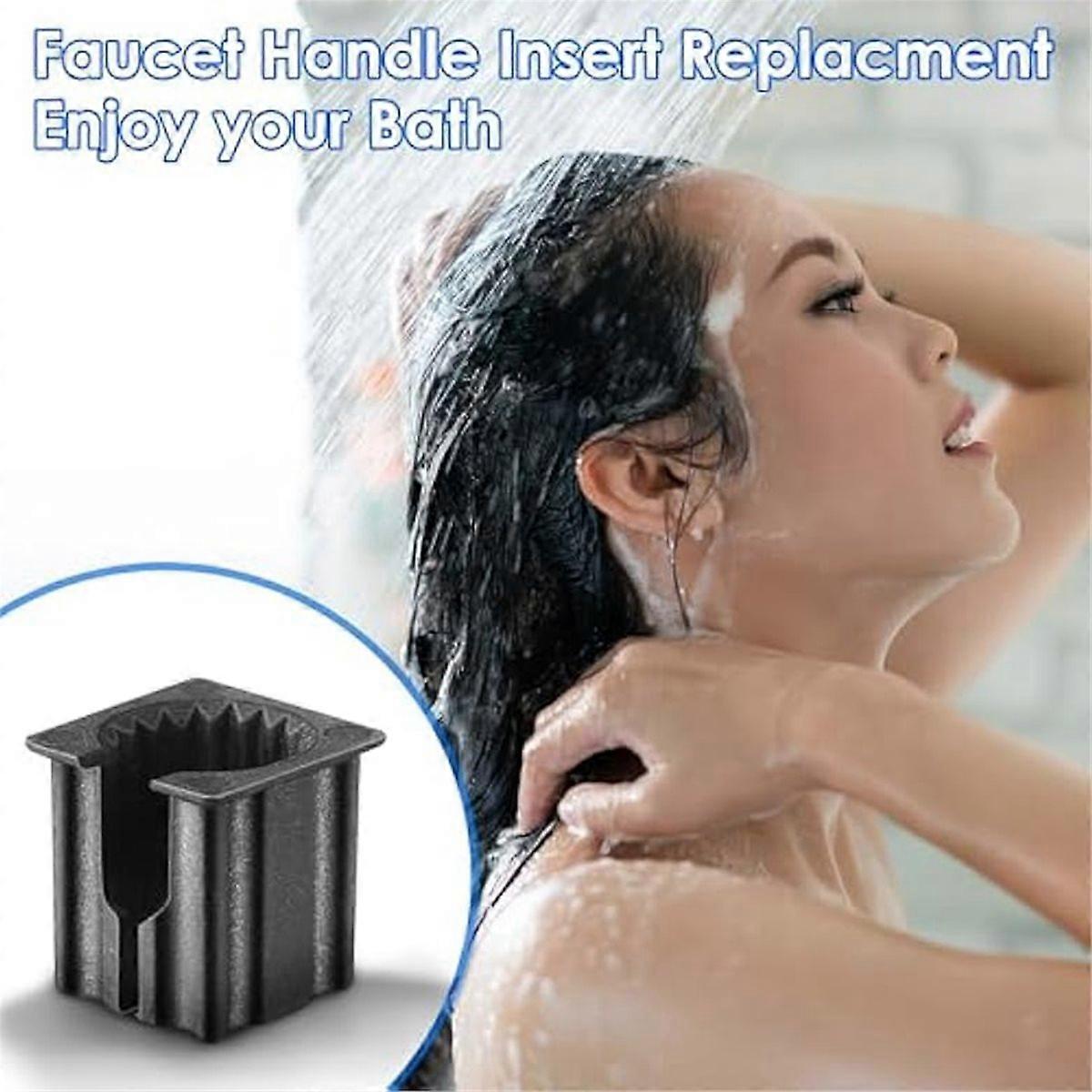 10 Pcs Shower Faucet Handle Insert for ,Shower Handle Parts for 1060514, Easy to Install