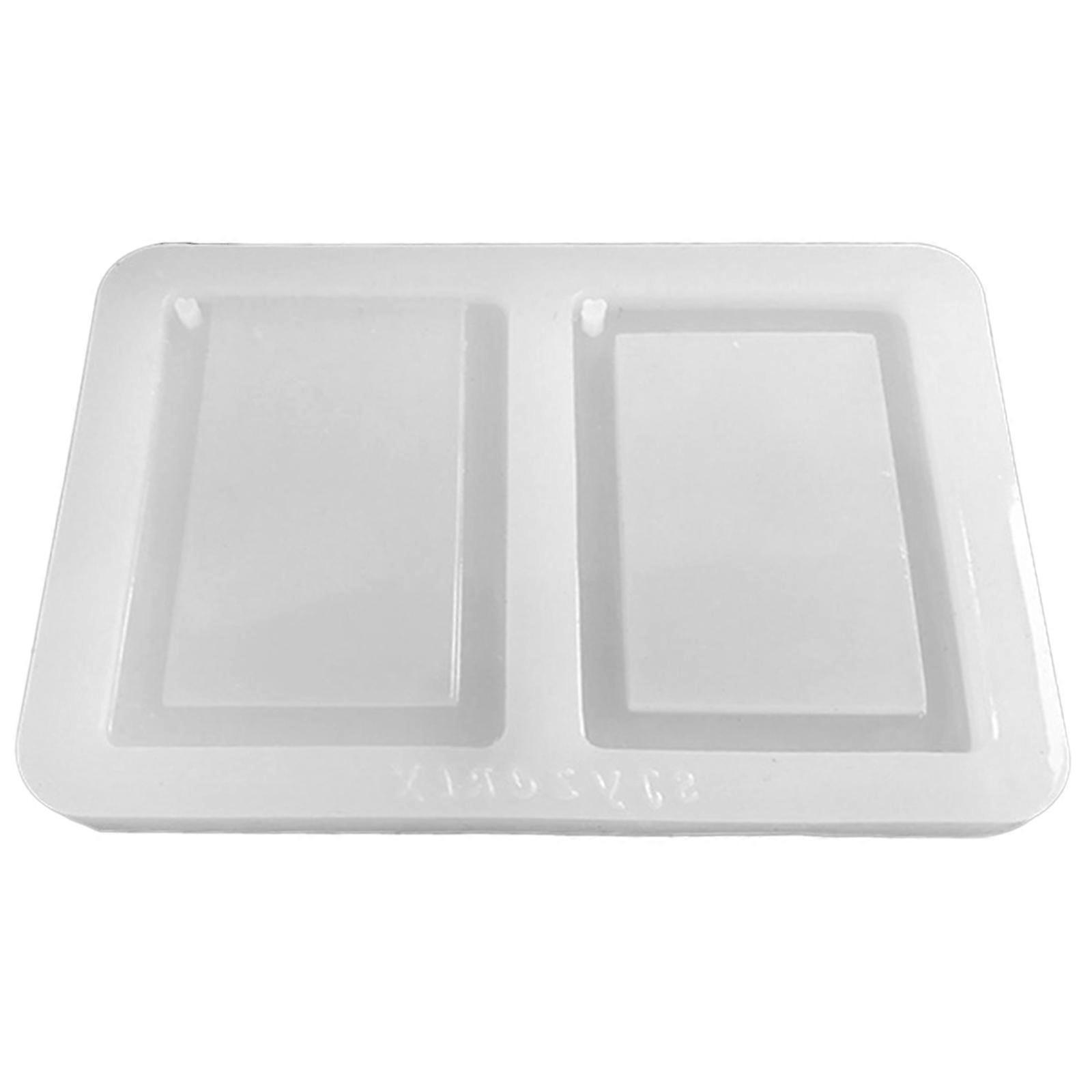 מסגרת תמונה קישוט סיליקון עובש כרטיס שרוול חול טובעני אפוקסי עובש שרף יציקת תליון עובש מתאים למלאכות Diy צבעים