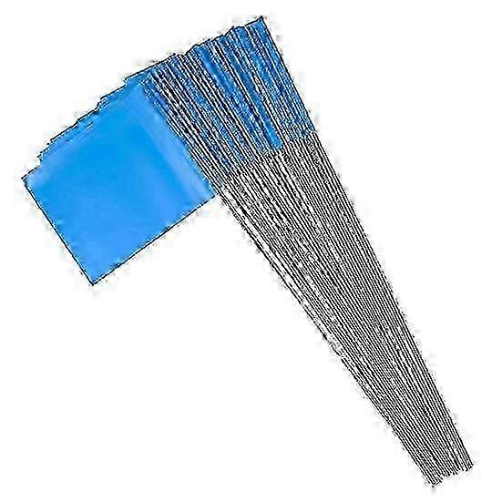 100Pcs Marking Flags Lawn Flag Markers Waterproof Non-Fading Widely Used PVC Landscape Flags Sprinkler Flags