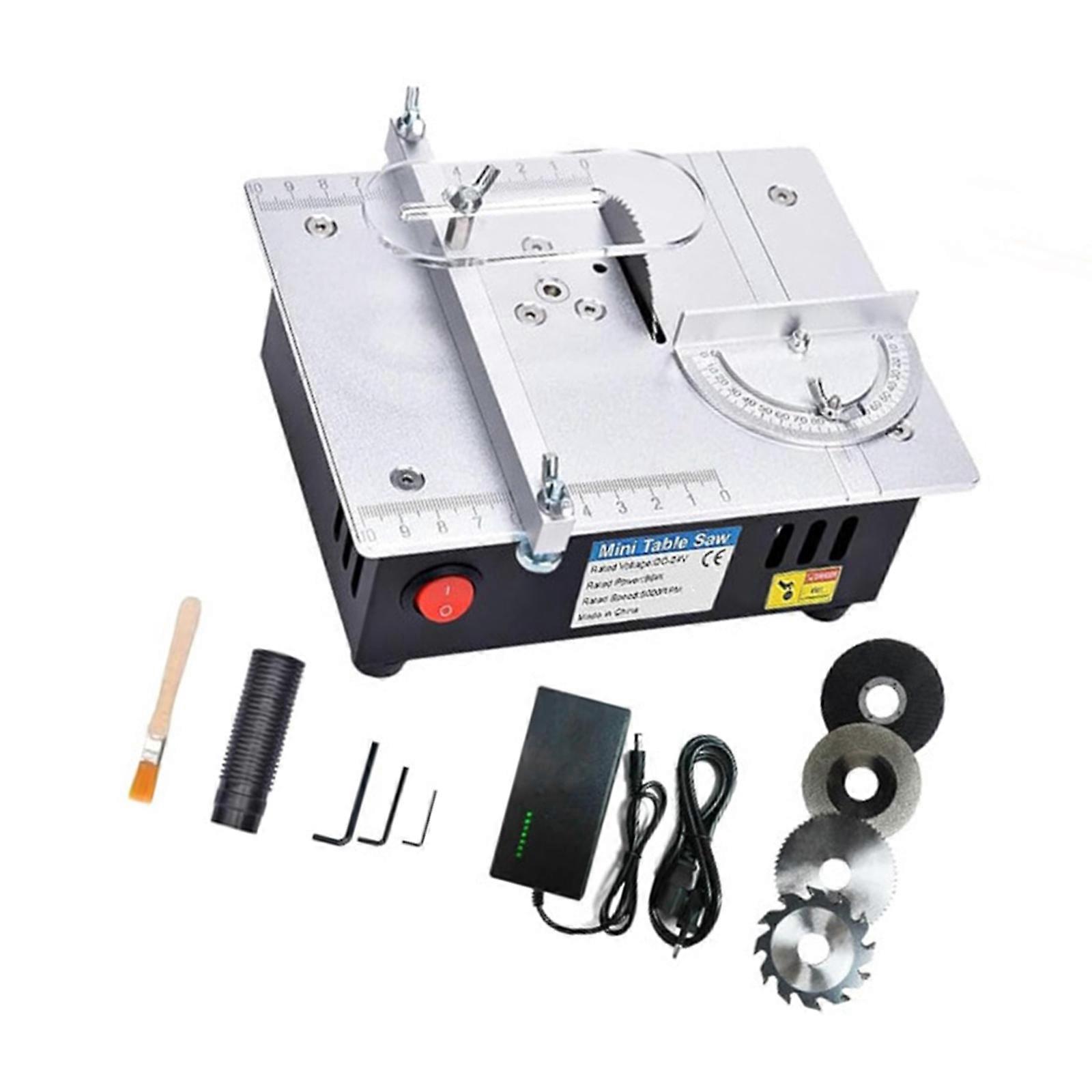 Professional Mini Table Cutting Tool With Low Noise Motor For Plastic Acrylic Cutting In Woodworking Projects DIY Crafts Multicolor