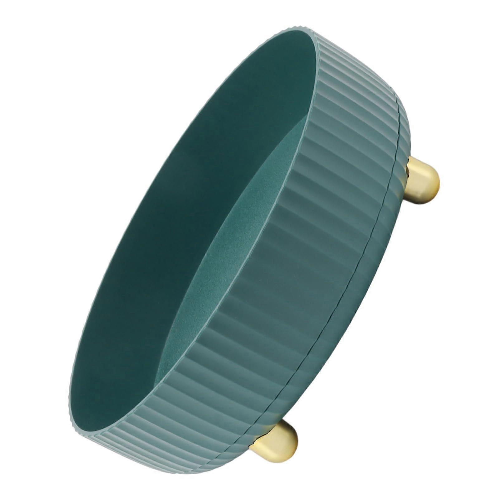 Rotating Spice Rack with 360° Rotation and NonSlip Base, Lazy Susan Organizer for Kitchen, Green