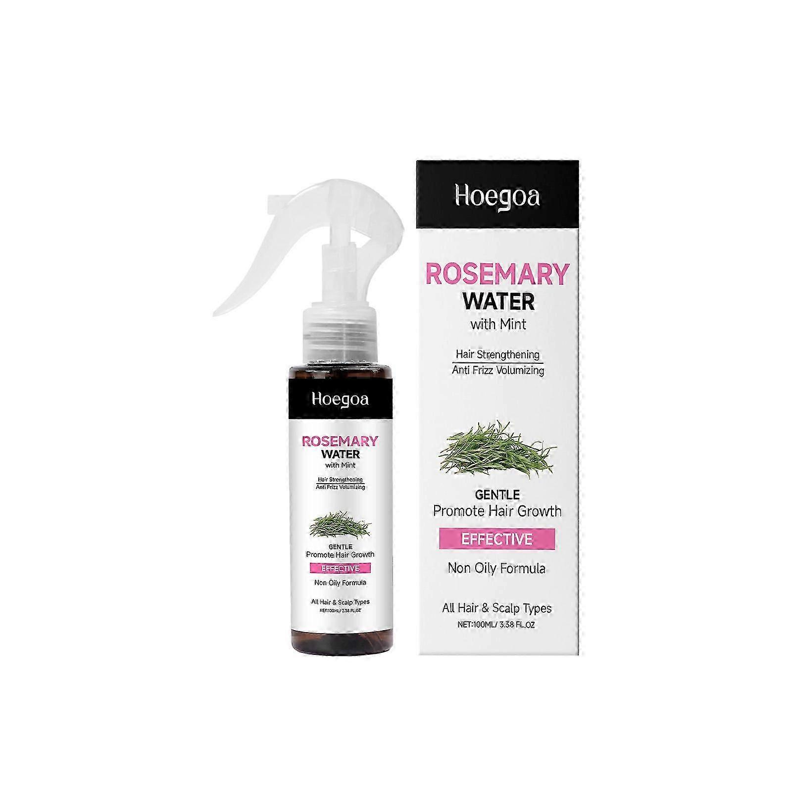 Rosemary Mint hair spray contains lemon extract, vitamin E (tocopherol)