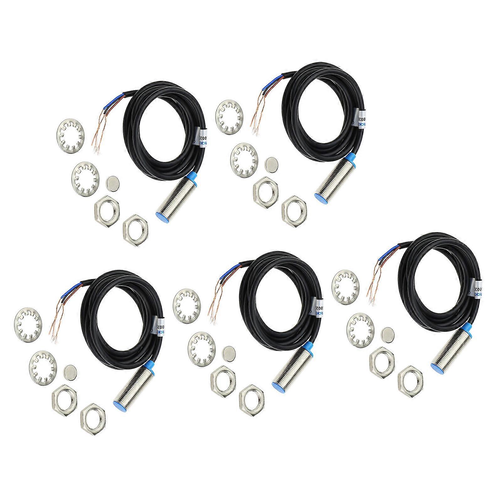 High Performances Hall Effect Proximity Switching for Position Speed Detection NonContact Operation Compact Size DC5-30V Multicolor