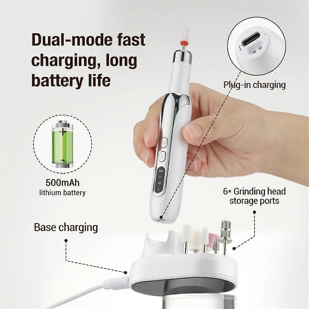 Electric Nail Drill Set, Professional Nail Grinding Tool