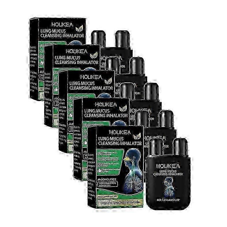 Herbal Lung Cleaner Inhalator for Mucus Removal, 5pc