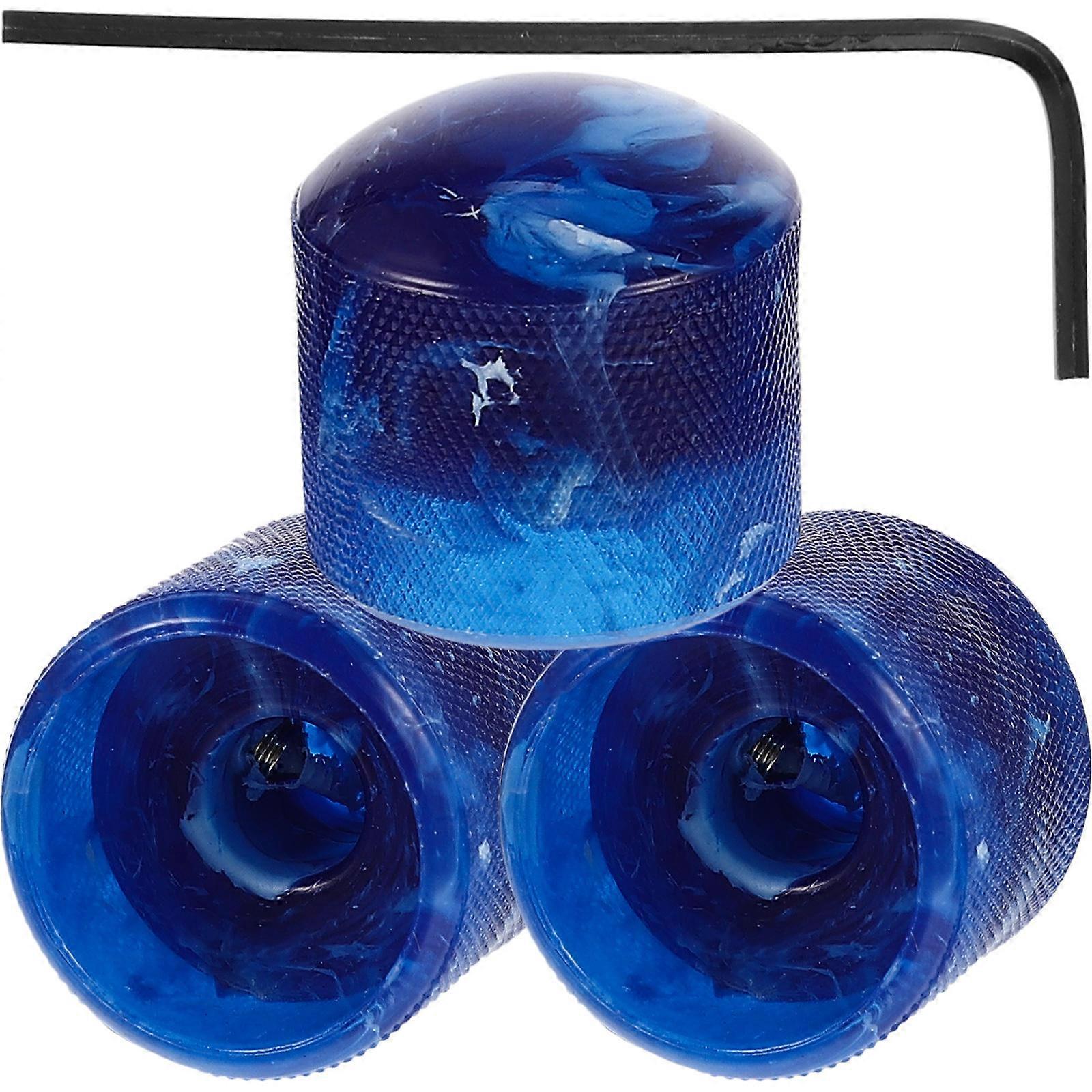 1 Set Electric Guitar Potentiometer Control Knobs Plastic Rotary Knobs