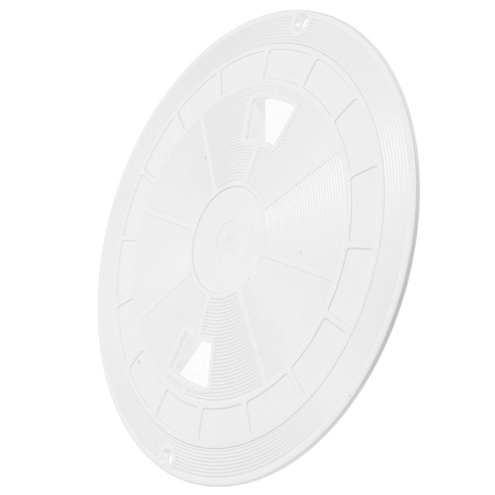 Pool Skimmer Cover Skimmer Lid Replacement Accessory 4Pcs White ABS