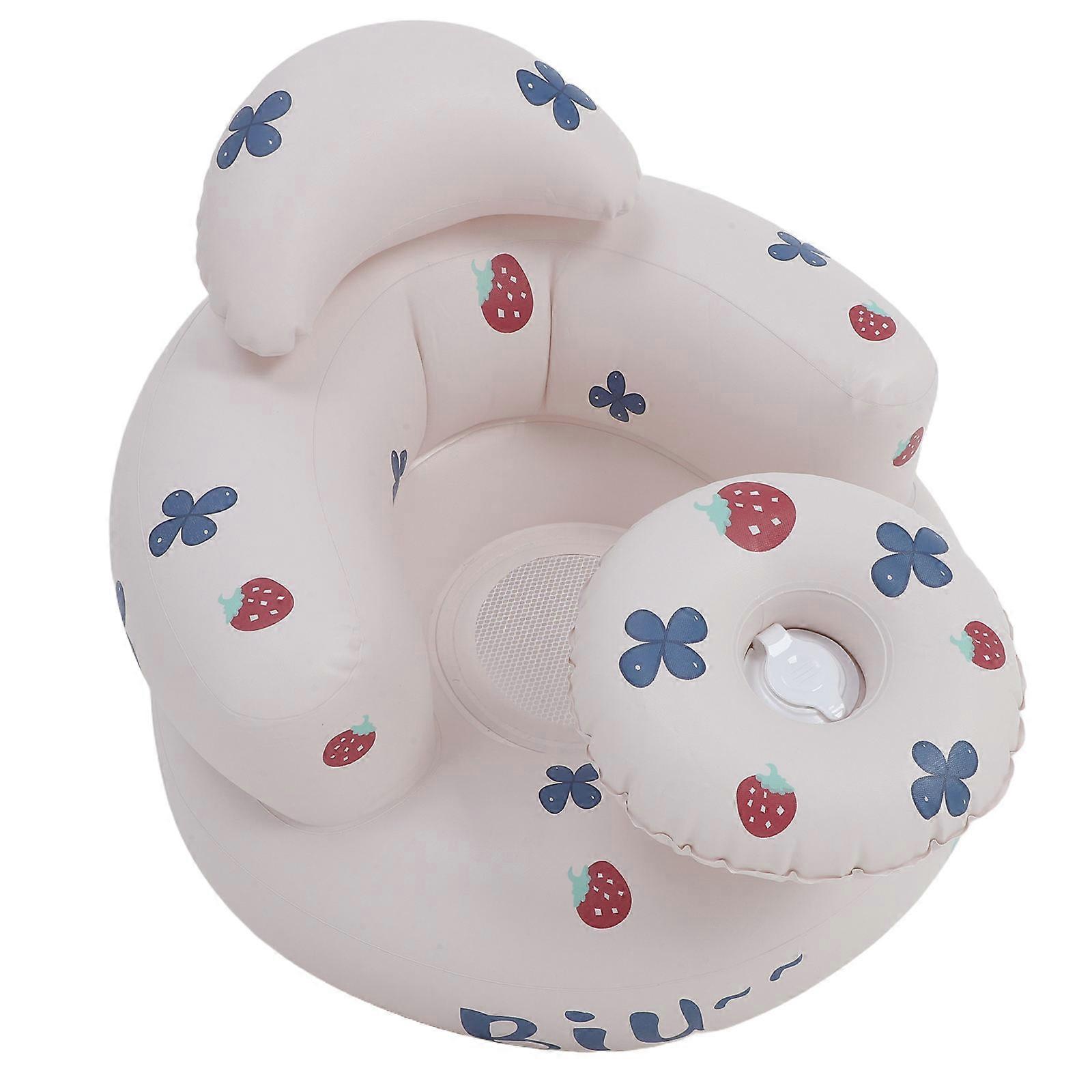 Inflatable Baby Seat for Sitting Support with Built in Pump