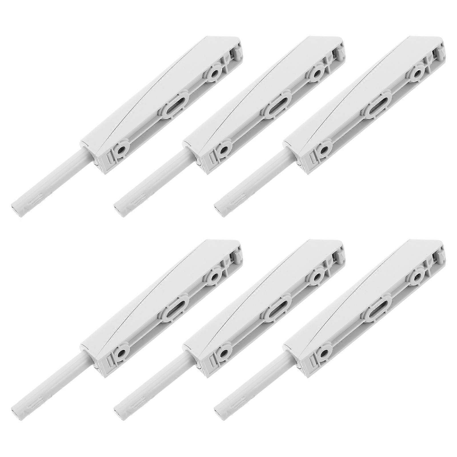 Cabinet Door Catch Push Release Latch for Wardrobe and Doors 6Pcs