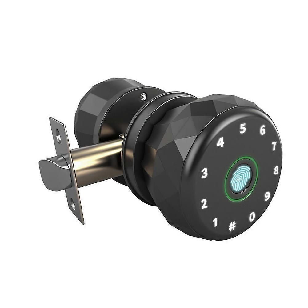 Tuya Lock - Fingerprint and App Control, Electronic Touchscreen Keypad, Passcode Unlock, Secure Indoor Installation