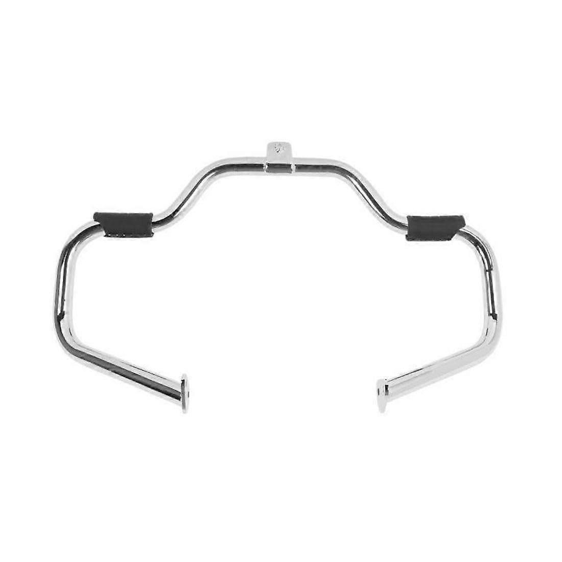 Motorcycle Engine Guard with Triple Dipped Chrome Finish, 1 1/4" Tubing Universal Fit Crash Bar