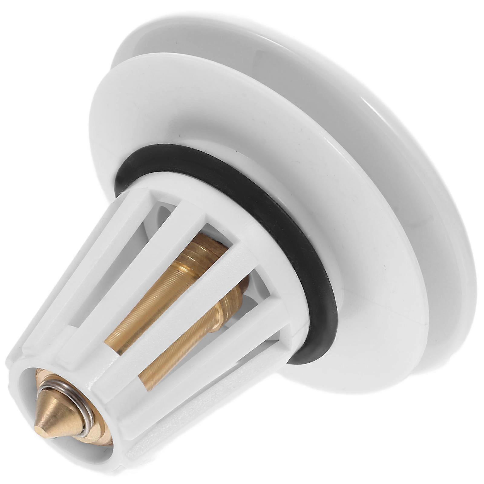 Ceramic Push Type Drain Stopper for Sink with Antiodor Seal