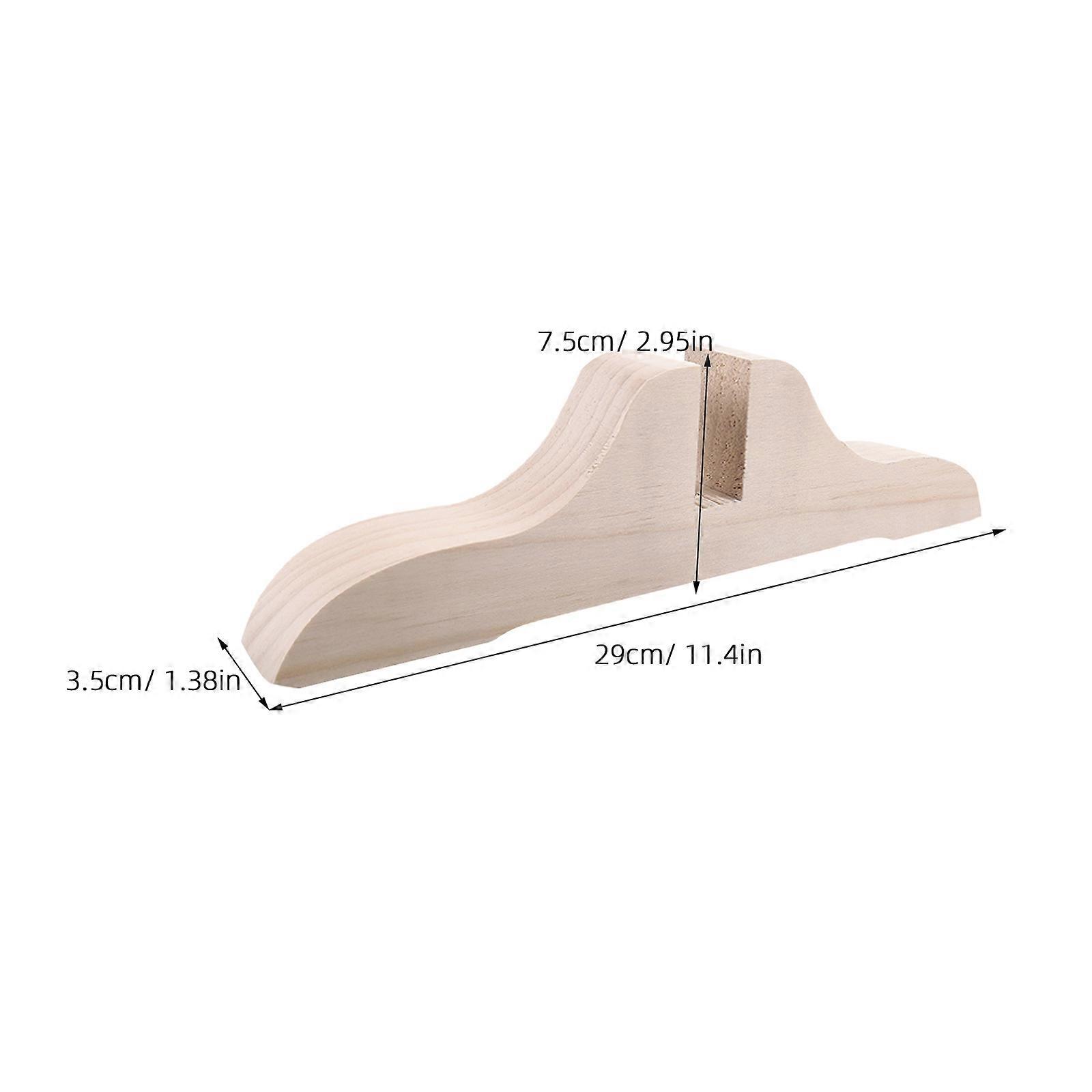 Room Divider Holder for Office Use 4Pcs Wood Partition Support Base