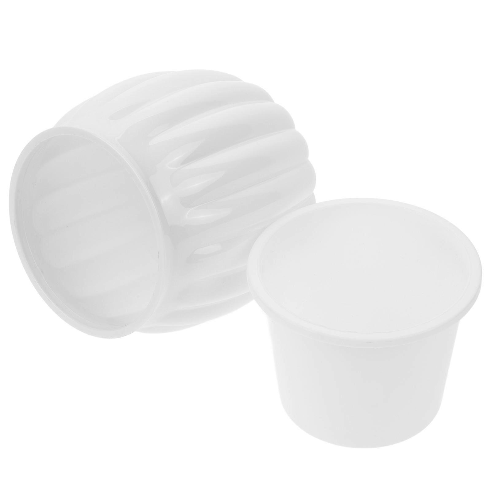 White Self Watering Flowerpot Automatic Planter for Home Plants