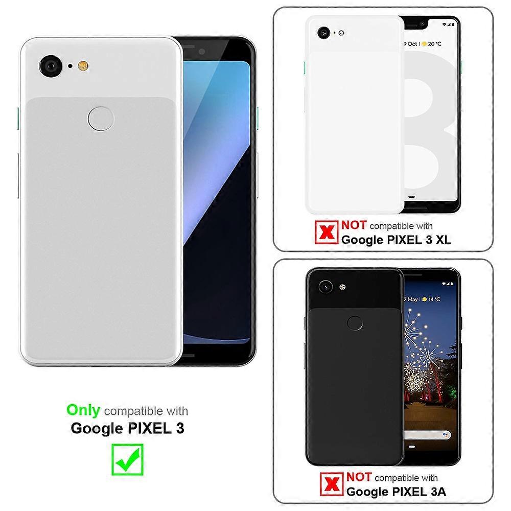 Etui ochronne Google PIXEL 3 - w stylu dżinsów i funkcji stojaka