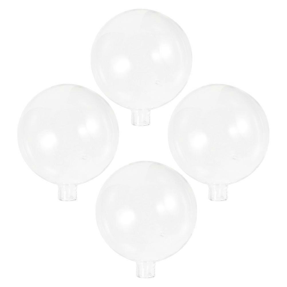 Glass Globe Lampshade Lamp Shade for Decor 4Pcs Transparent Sphere Light