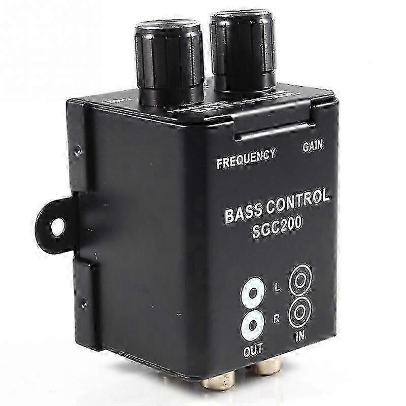 Auto Car Remote Amplifier Subwoofer Car Audio Equalizer Crossover Bass Controller Bass Equalizer Controller 4 RCA