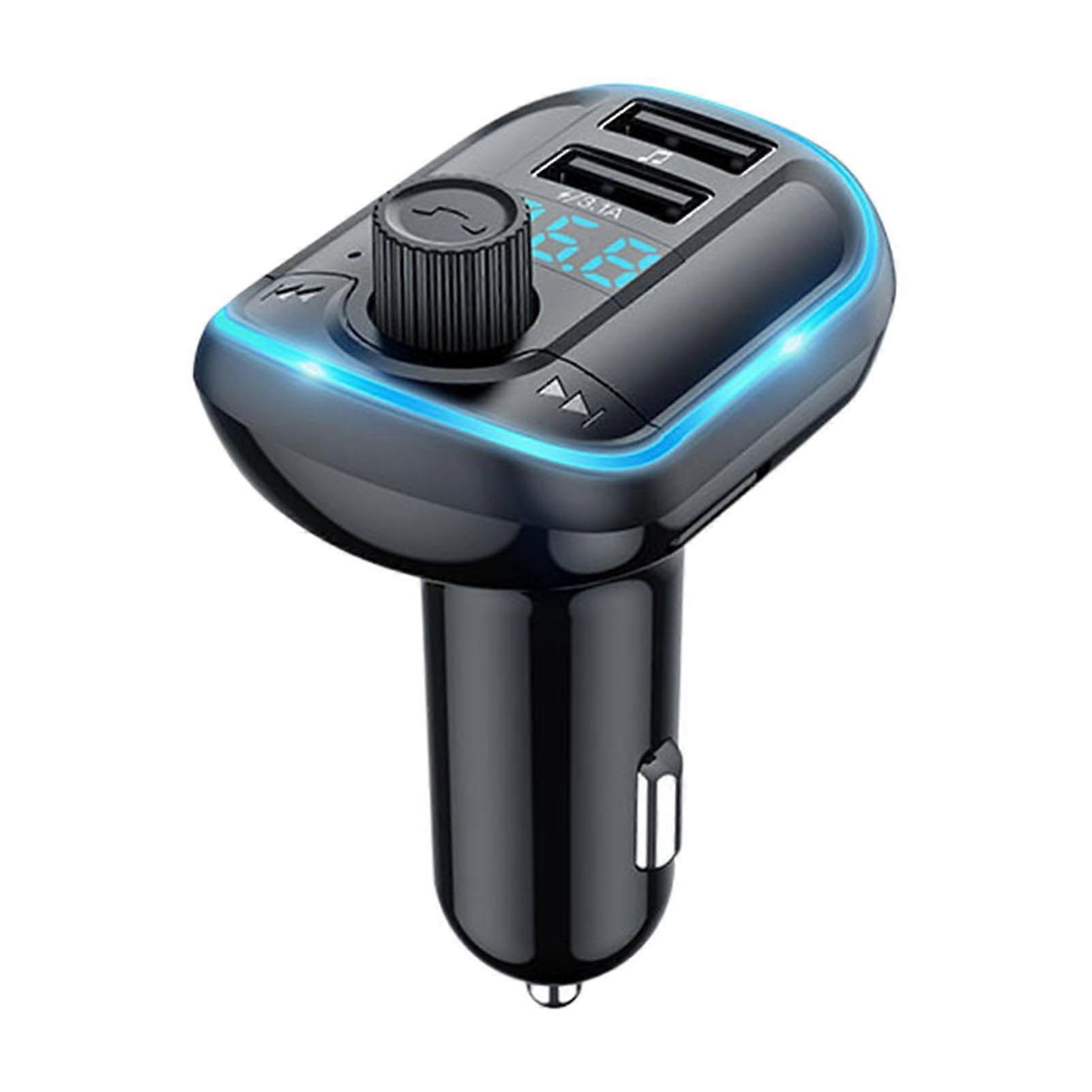 Car Bluetooth FM Transmitter Wireless MP3 Player for Car Audio with Hands Calling 12V24V