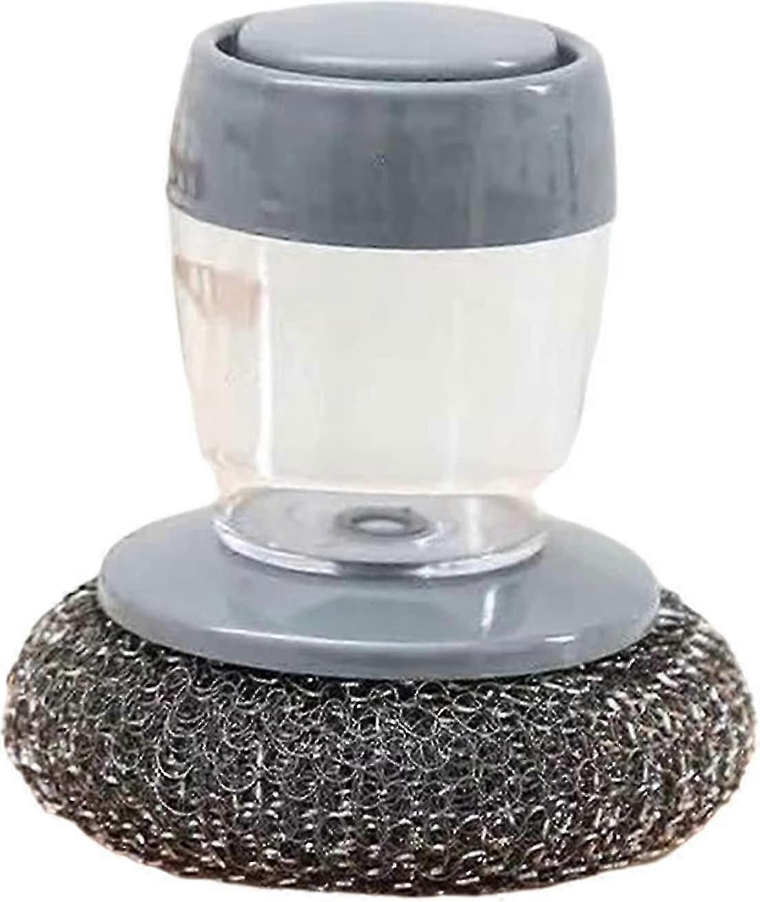 Effortless Cleaning Brush With Soap Dispenser