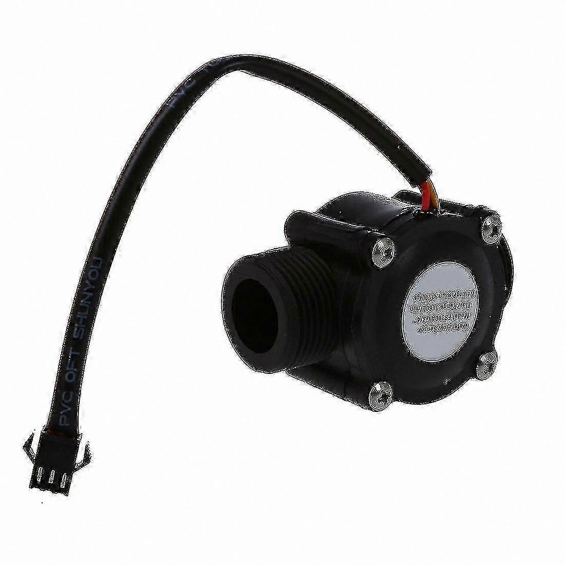 DC 5-24V Hall Effect Water Flow Sensor Meter 1-60L/Min Counter