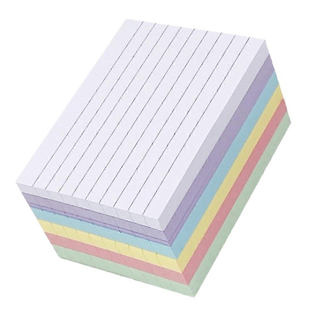 Horizontal Note Cards for Note Writing Use 1500Pcs Single-Sided Assorted Color