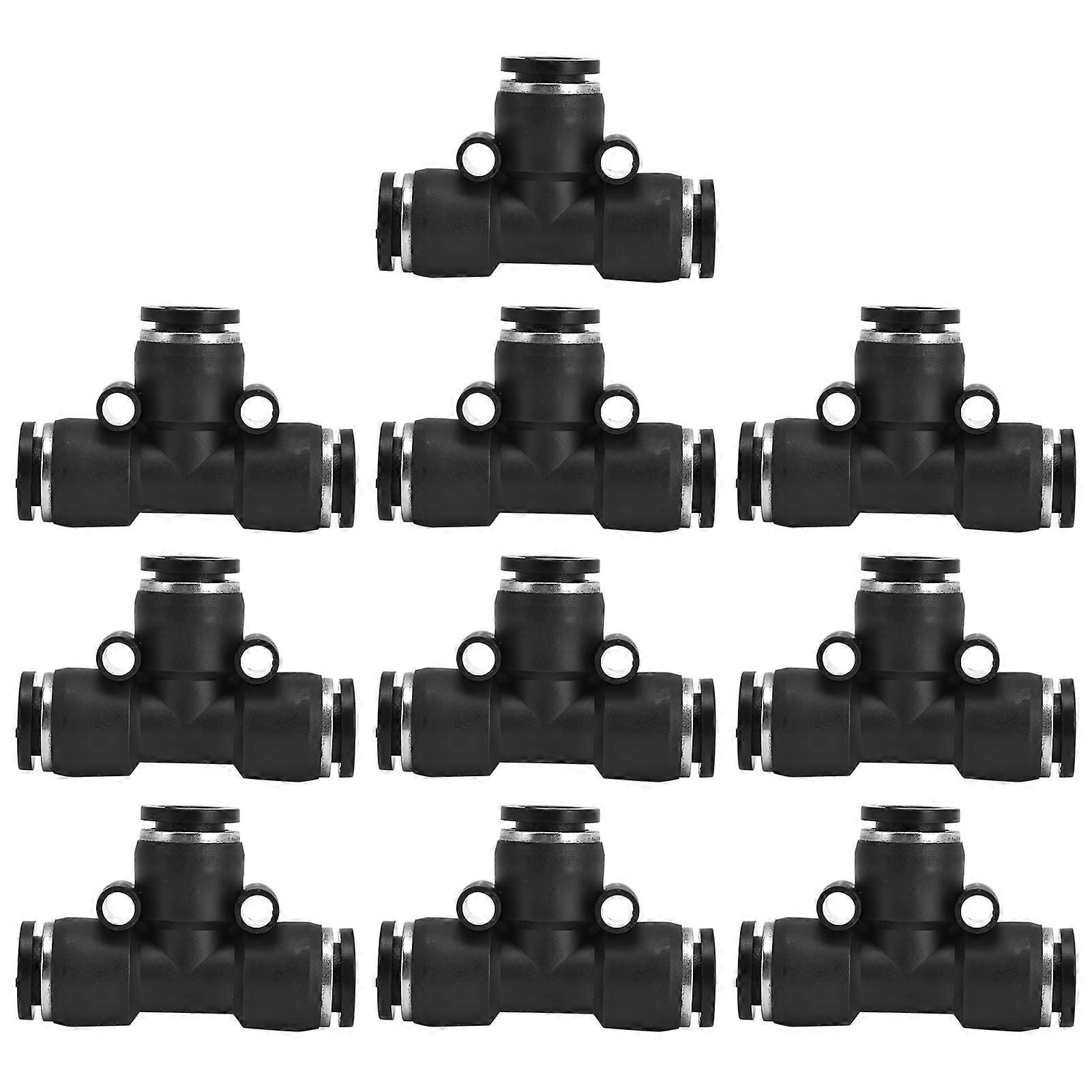 Pneumatic Tube Fitting 4mm PVC Air Compressor Connector for Automation with Stable Thread Sealing