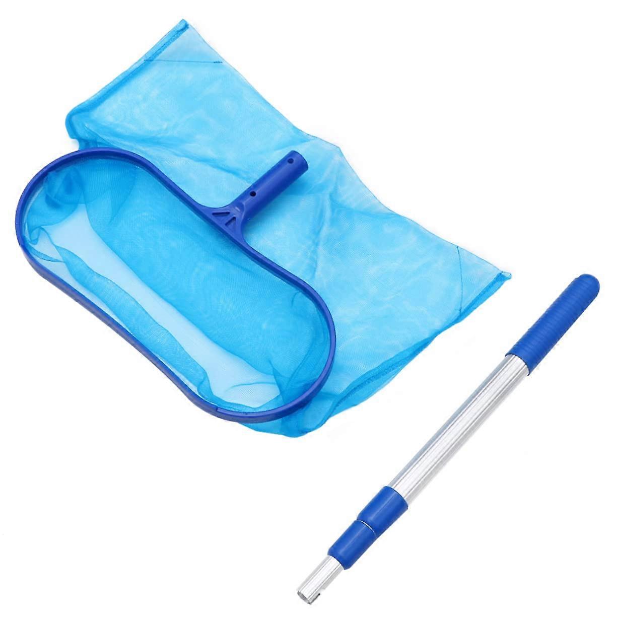 Pool Skimmer with Fine Mesh Net 35cm Leaf Rake for Efficient Swimming Pool Cleaning Maintenance