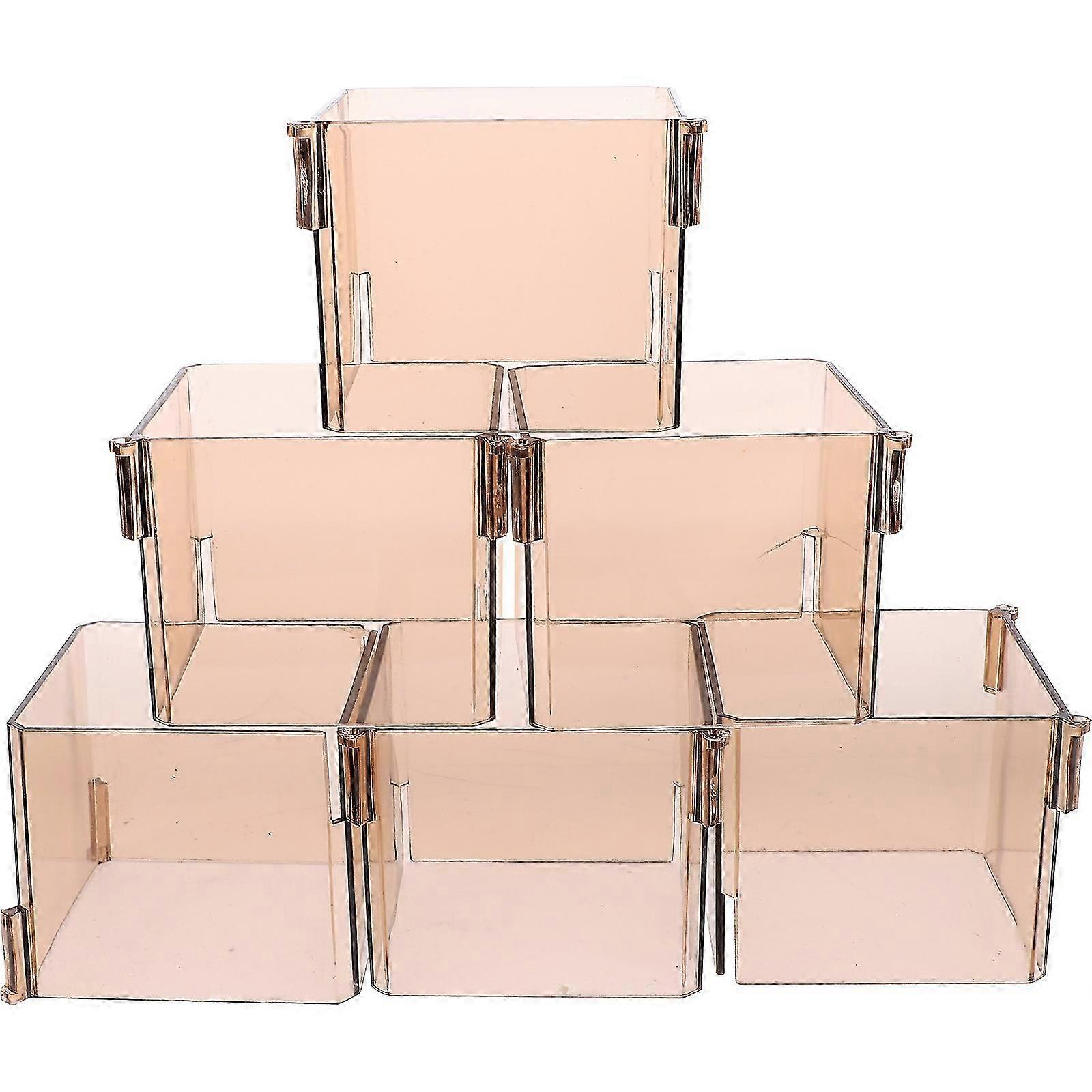 2025 6Pcs Drawer Divider Box Storage Organizer Separator Closet Drawer Separators