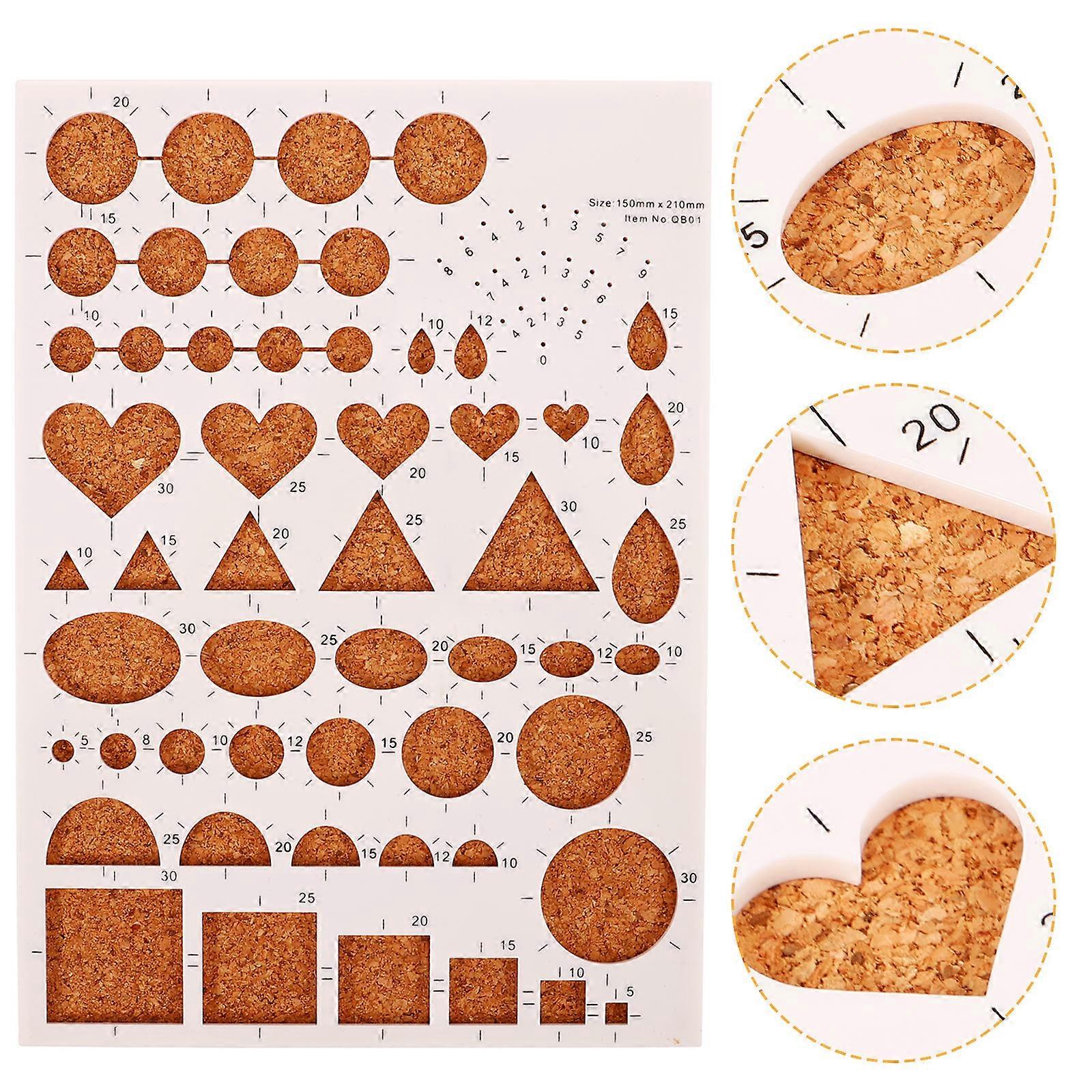 Paper Quilling Template Board DIY Quilling Tools for 2Pcs Projects