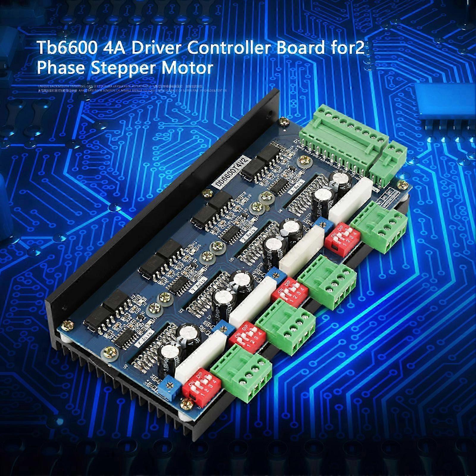 TB6600 4A Driver Controller Board for CNC 4-Axis 2 Phase Stepper Motor 26-27s