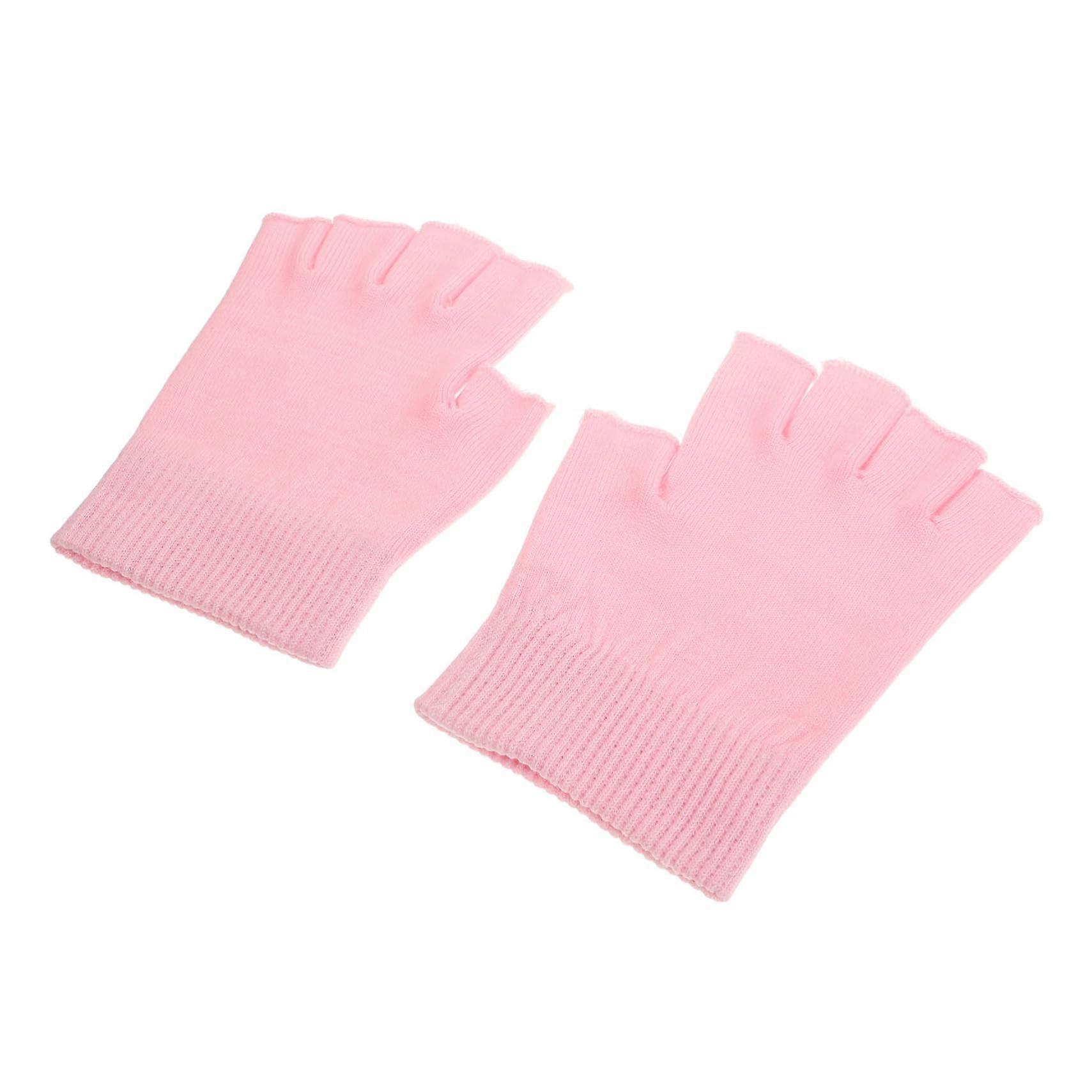 Moisturizing Hand Gloves with Gel Lining, Touchscreen Compatible Reusable Spa Gloves for Dry Skin
