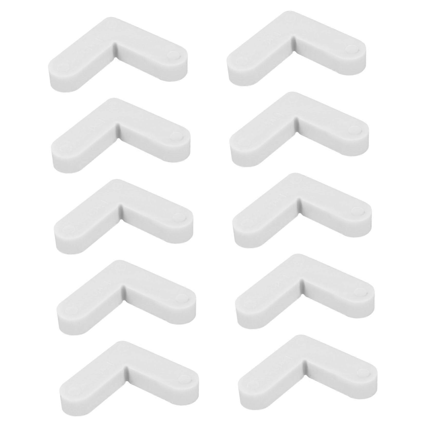 10pcs Screen Door Corner Brackets Nylon 90 Degree Connectors Easy Tool Installation