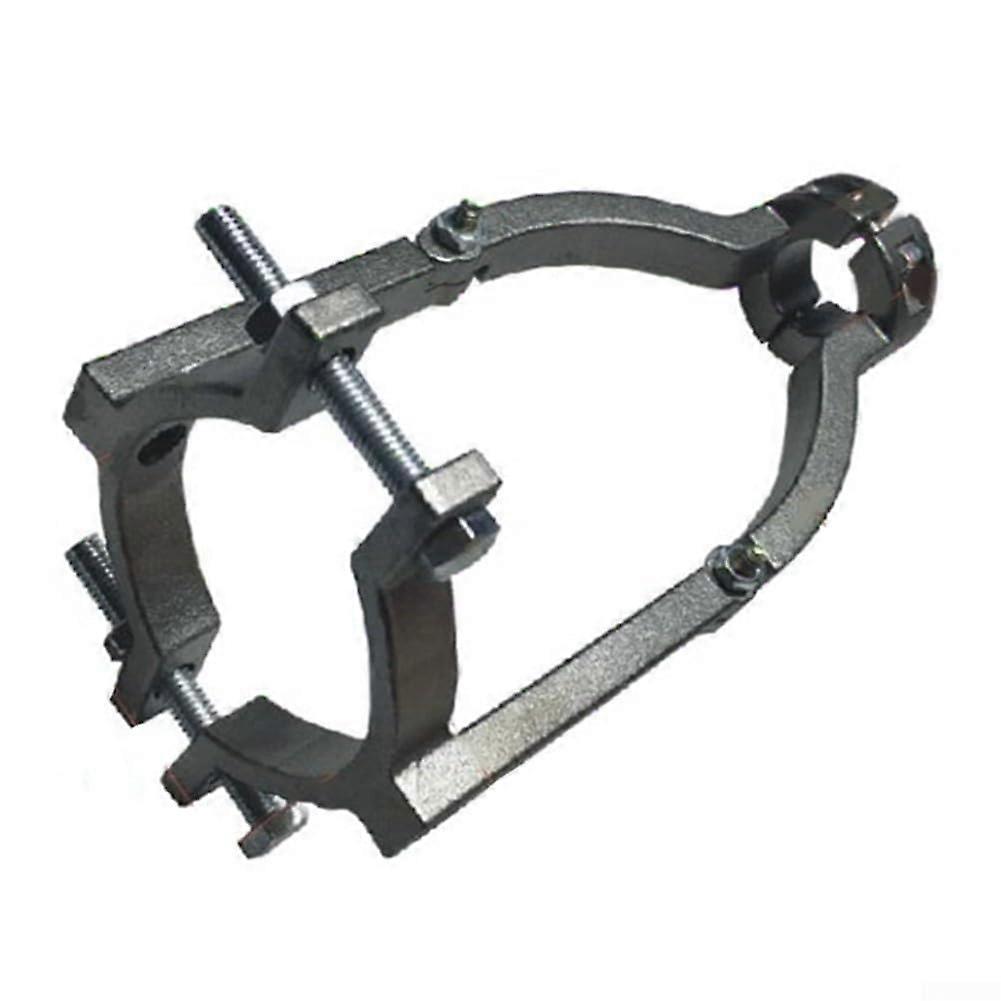 Square Hole Drill Bit Adapter with Precision Metal Bracket for Stable Woodworking Drilling