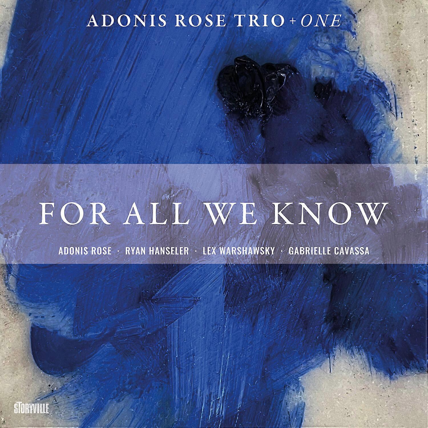 Adonis Rose - For All We Know  [COMPACT DISCS] USA import