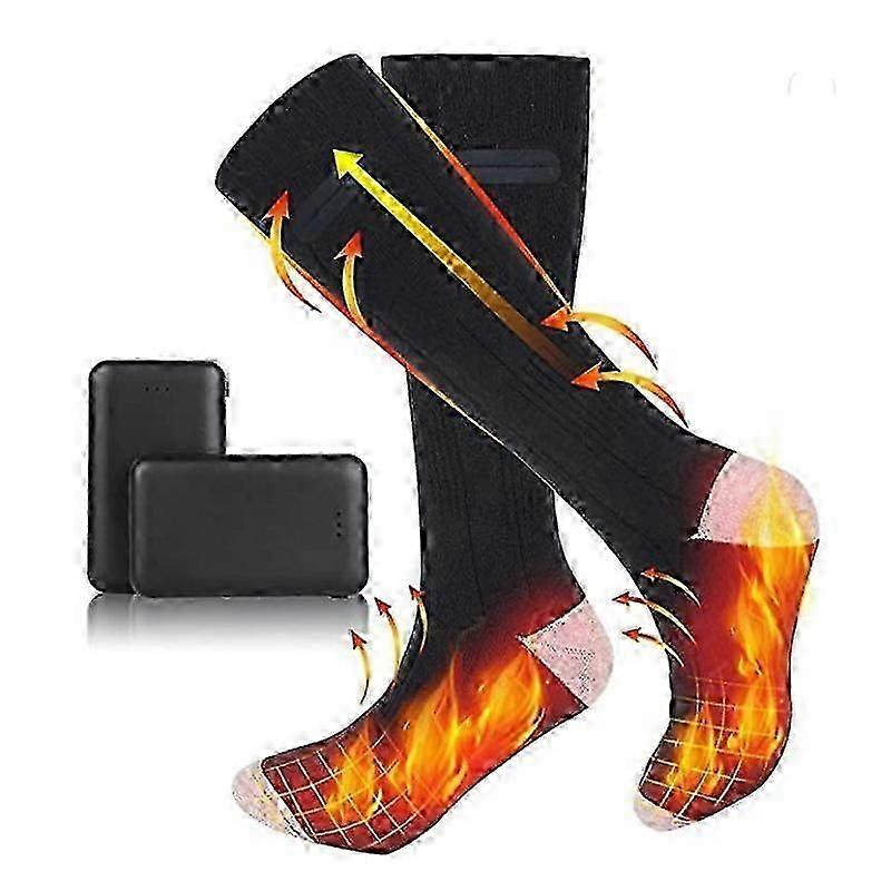 Dual Wire Heated Socks Rechargeable for Extended Warmth