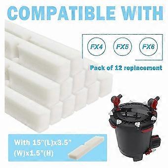 Replacement Foam Filter Pads for Canister Filters, Bio Sponge Pads for Aquarium Use with FX5 and FX6 Compatibility